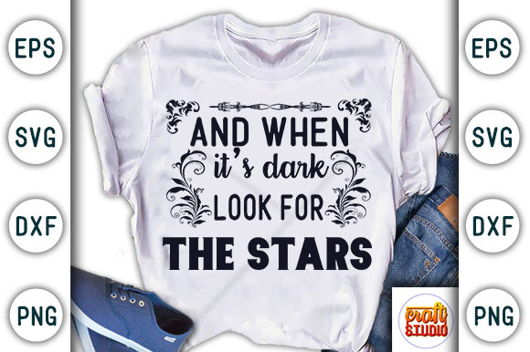 And when It's Dark, Look for the Stars: A T-Shirt Design Review