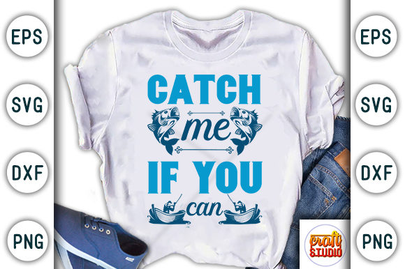 Catch Me if You Can: A Versatile Fishing Embroidery Design