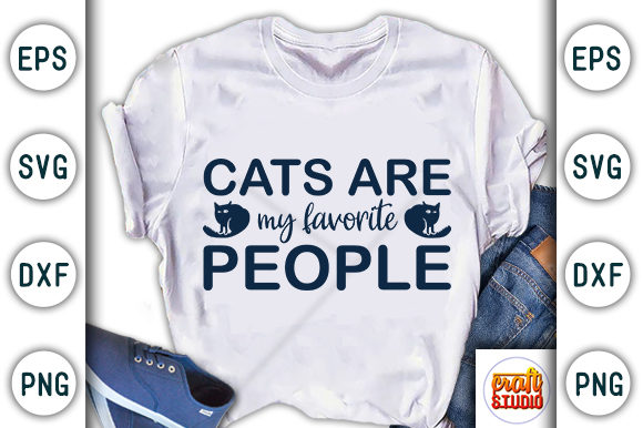 Cats Car My Favorite People: A Charming Embroidery Design