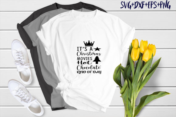 Christmas Movies Hot Chocolate Graphics for T-Shirt Designs