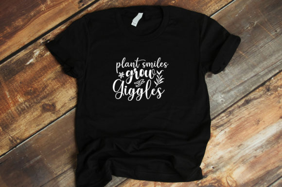 Plant Smiles Grow Giggles: A Whimsical Embroidery Design