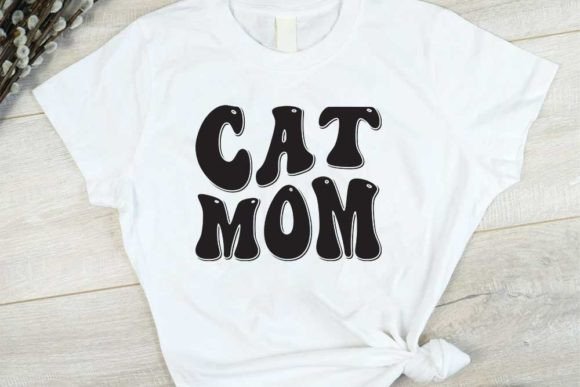 Review: Cat Quote Design, Cat Mom for Graphics and T-Shirt Designs