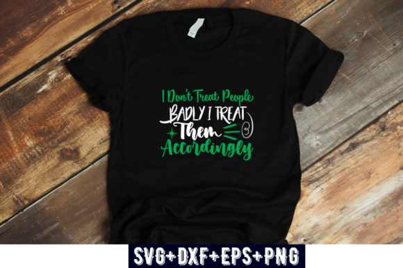 Thoughtful Embroidery: I Don't Treat People Badly